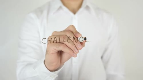 Hand Writes the Word Challenge