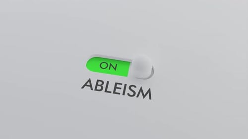 Turning Switch From OFF to ON The Ableism Switch