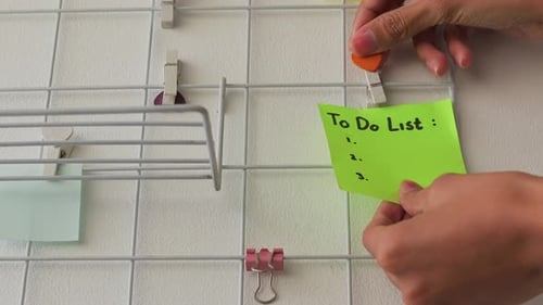 Paper Notes With To Do List