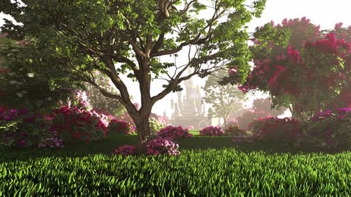 Panorama del parque real