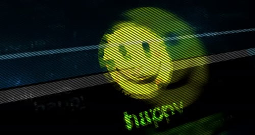 Smile emoji face emoticon symbol abstract concept