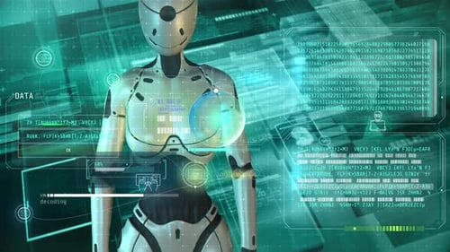 Datenverarbeitung im virtuellen digitalen Raum 4K