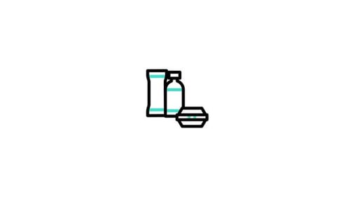 Packaged Food Animated Icon