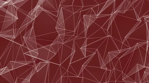 Dynamic Abstract Geometric Plexus Network Background