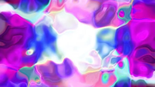 Fond d'écran couleur pastel Liquid Wave animé