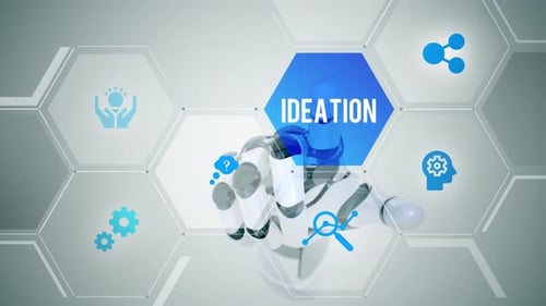 Ideation touchscreen animation
