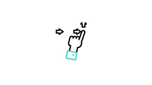 Animated Hand Gesture Icons Pack for Touch Screen UI/UX