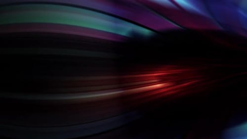 un fond sombre coloré avec des fils de lumière multicolores