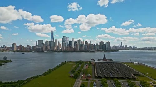 New York United States New York City Skyline in Midtown Manhattan USA NYC NY Manhattan American Big