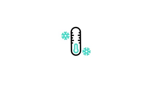 Freezing Animated Icon