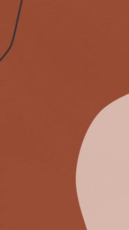 Motif abstrait numérique multicolore sur fond beige