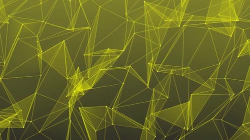 Animated Abstract Plexus Network Background