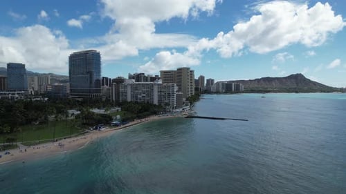 Montanha Diamond Head, Waikiki, Havaí