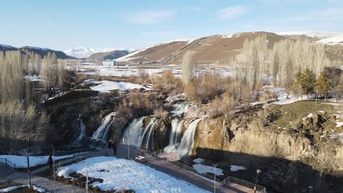 Muradiye-Wasserfall