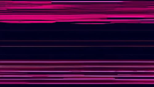 Fast Glitch Lines Neon Transition