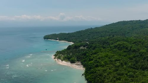 Tropical Island in Samal Davao Philippines