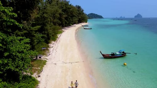 Strolling Along the Serene Beaches of Koh Kradan in Thailand