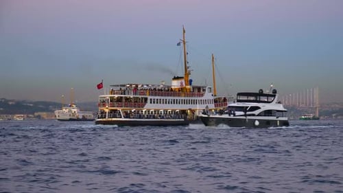 Ferry in the Bosphorus