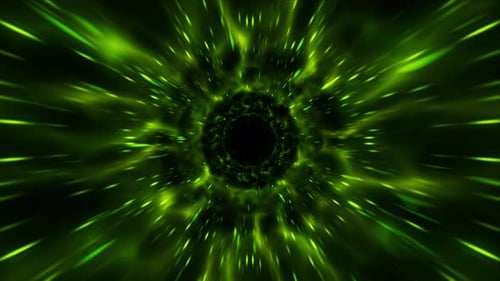 Immersive Hintergrundschleife mit Green Hole
