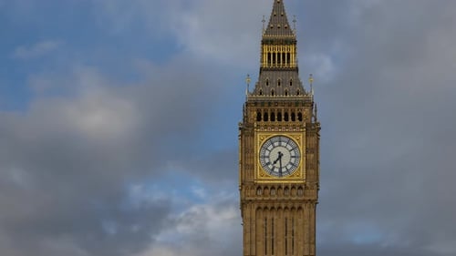 Time lapse of Big Ben in London