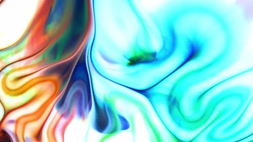 Abstract Swirling Fluid Colors