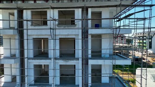 Bauprozess für Häuser