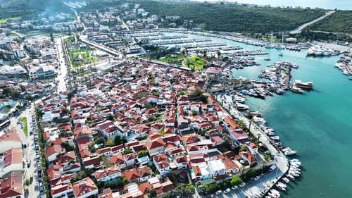 Izmir Sigacik, Drohnenansicht