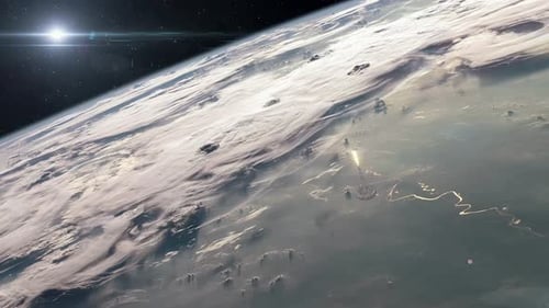 Rakete startet ins All