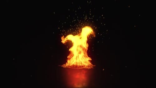 flames background animation