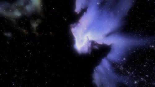 Exploring a Mesmerizing Cosmic Landscape with Soft Color Effects