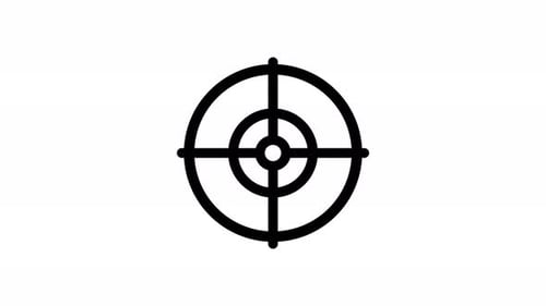 aim line icon animation