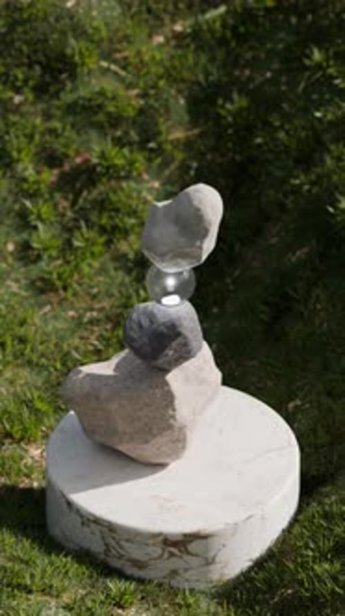 Loop 3D que satisfaz o equilíbrio de rochas