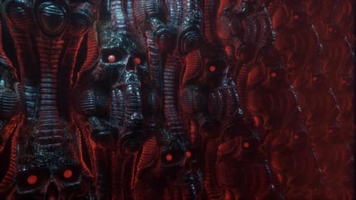 Biomechanical Wall VJ Loop