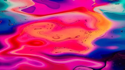 Abstract fluid waves background. Liquid holographic background.
