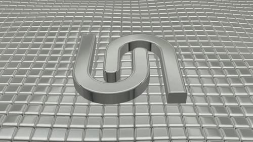 Luxury Background with Floating Silver Cubes, Reflection, Exclusive, Shape, 3D Render