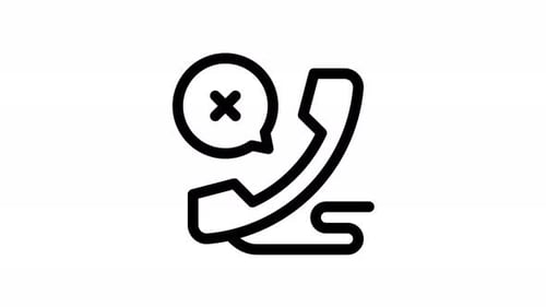 rejected line icon animation