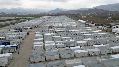 Container für Erdbebenkatastrophen