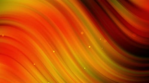 Fond orange Gredient avec lignes courbes