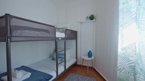 Bunk Bed in a Bedroom