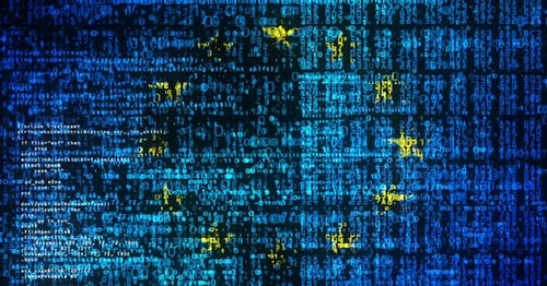 EU European Union flag digital code