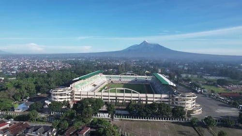 Merapi Jogja in the Morning