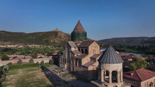 Svetitskhoveli Cathedral In Authentic Mtskheta