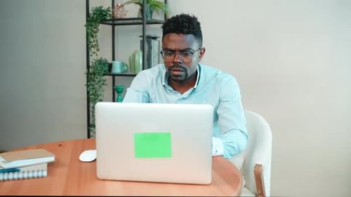 Portrait of Freelancer in Home Office