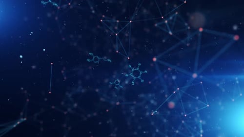 Chemistry and Biology Concept Scientific Background