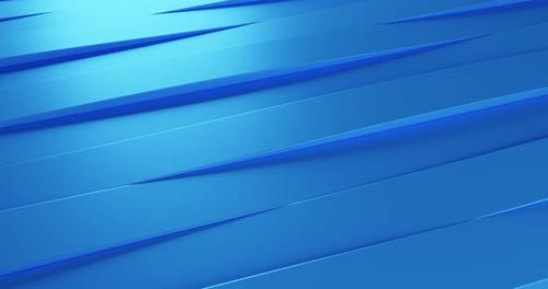 Clean Blue Abstract Striped Motion Background Loop