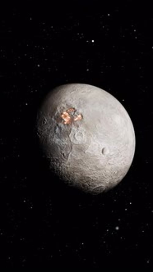 A Planet Implodes in the Space