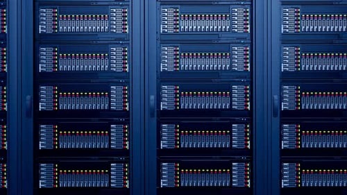 Rack-Server in modernen Rechenzentren, IT-Netzwerke