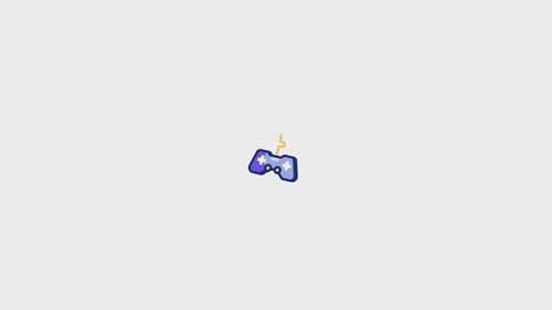Animiertes Gamecontroller-Symbol