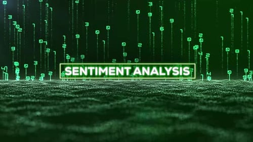 Matriz: Código binario y análisis de sentimientos Word 4K