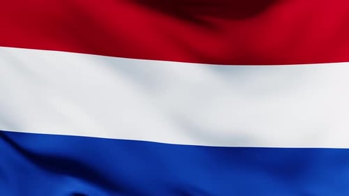 Flag Of Netherlands 01 4K